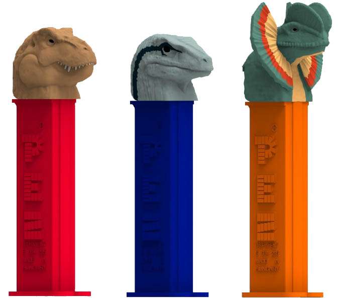 Jurassic World PEZ Assortment